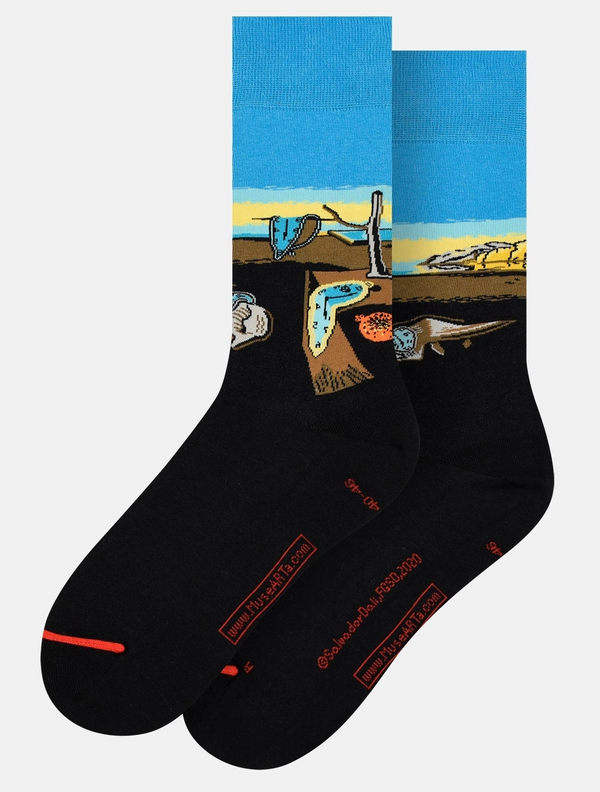 Art Socks -Salvador Dalí -The Persistence of Memory -Large