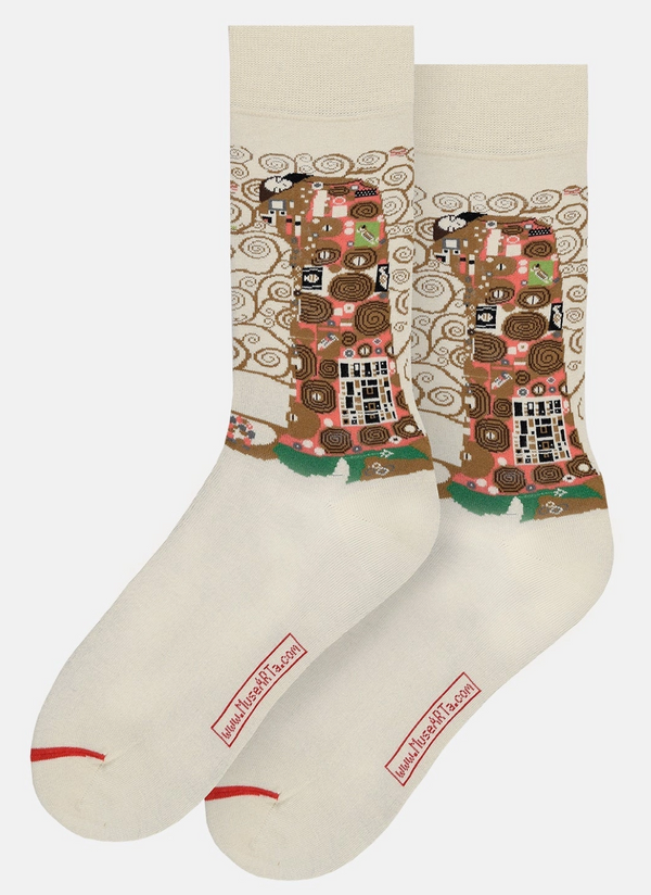 Art Socks -Gustav Klimt -The Fulfillement   -Large