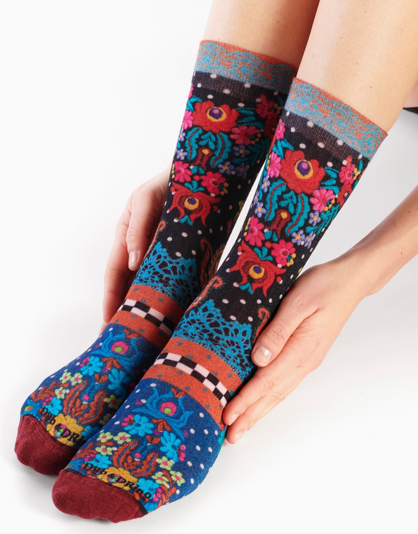 Dub Bamboo Garden Crew Sock