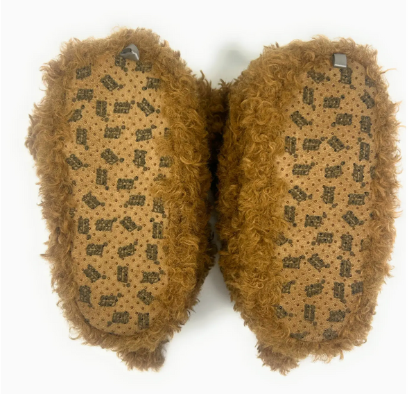 Coco The Doodle Plush Non-Slip Slippers Large 9-10