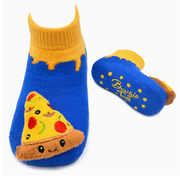 Pizza Boogie Toes Rattle Socks 1-2Y