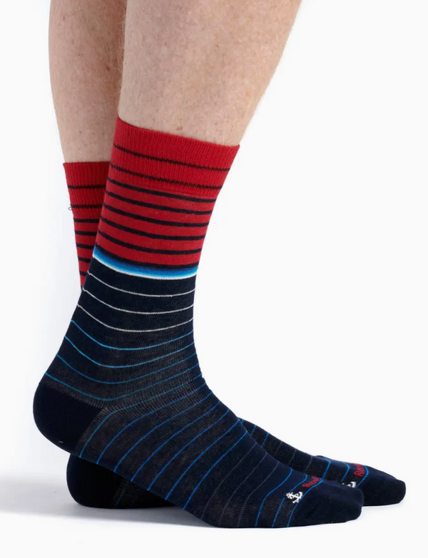 Men's Catalan Bay Stripe Crew Sock