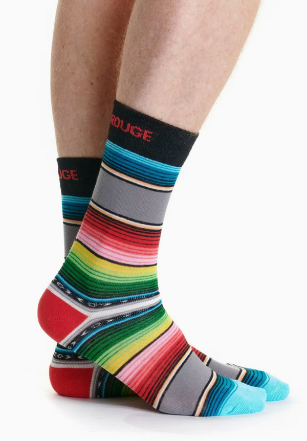 Men's Mexican Stripe Crew Sock