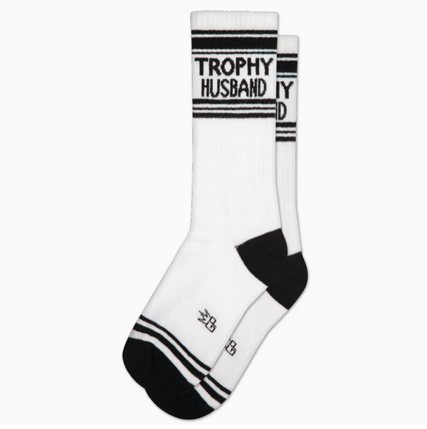 Trophy Husband Gym Crew Socks