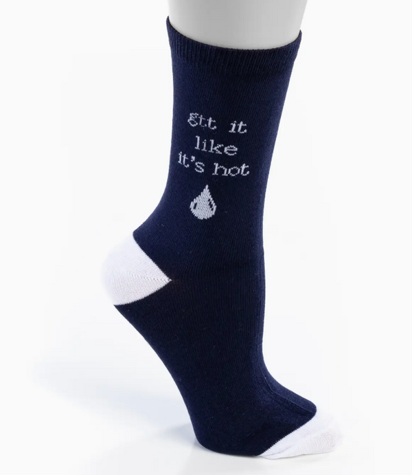 Gtt it Like it's Hot Crew Socks