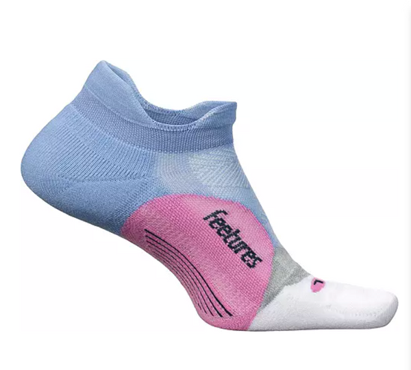 Feetures Elite Light Cushion No Show Tab -Cosmic Purple -Small