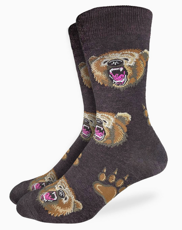 Men's Grizzly Bears Crew Sock