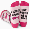 Beat Cancer Pink Crew Socks