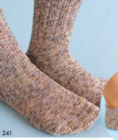 Women's Rag Crew Sock -Nutty