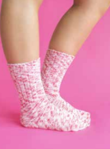 Women's Ragg Crew Sock -Pepermint