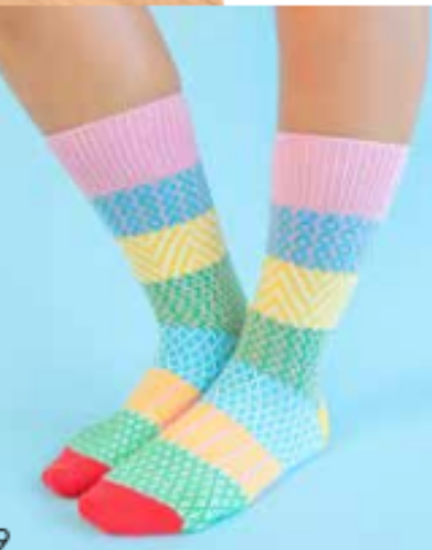 Women's Gallery Crew Sock -Wonderland