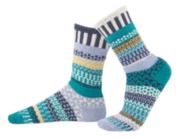 Solmate Agave Crew Socks -Small