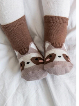 Raccoon Zoo Socks -18 Months to 3T