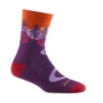 DT -Northwoods Micro Crew Midweight Hiking Sock -Nightshade-Medium
