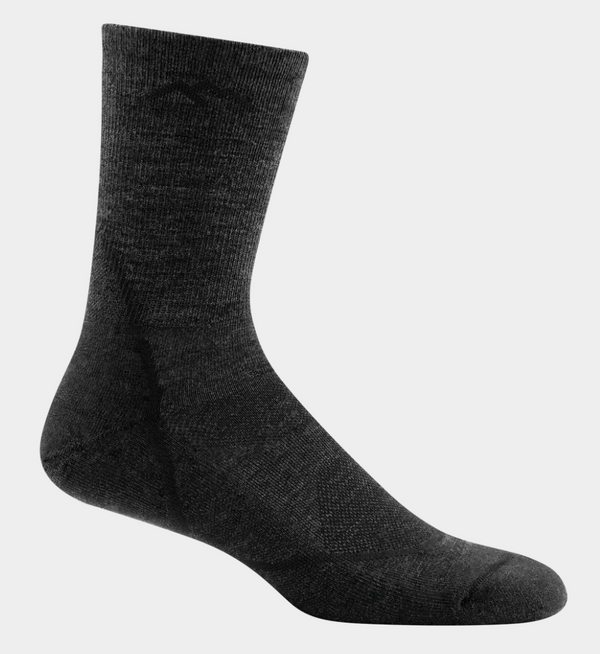 DT -Light Hiker Micro Crew Lightweight With Cushion -Black -Large