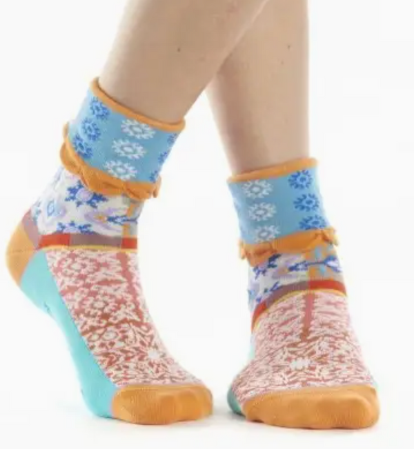 Dub Azul Reverse Sock