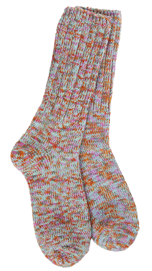 Women's Rag Crew Sock -Boho