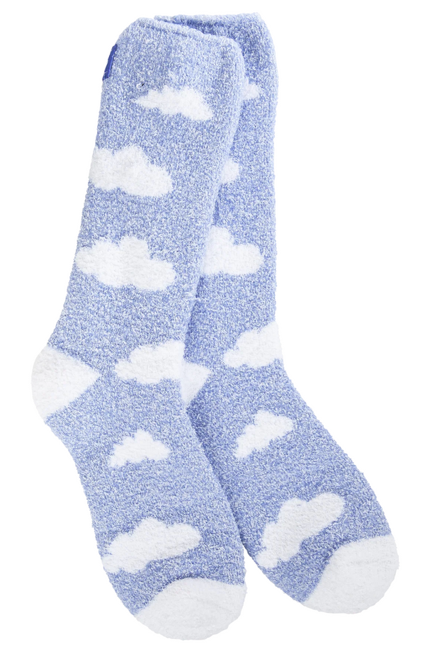 Women's Cozy Crew -Cloud Periwinkle