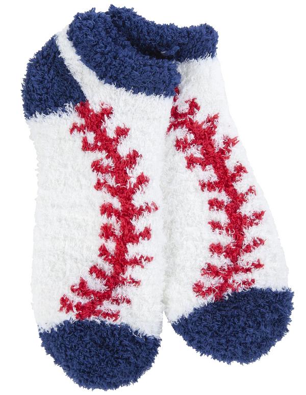 Women's Cozy Low Sock -Baseball