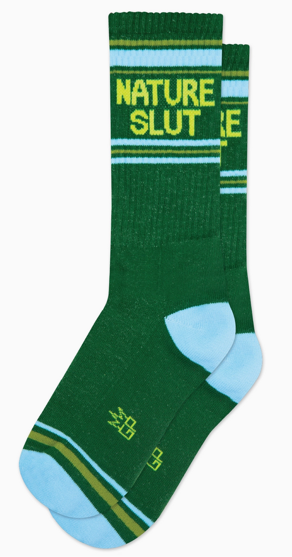 Nature Slut Crew Socks