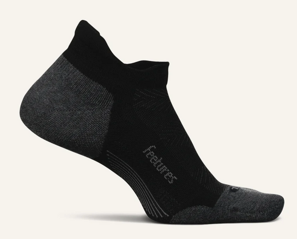 Feetures Max Cushion No Show Tab -Black -Large