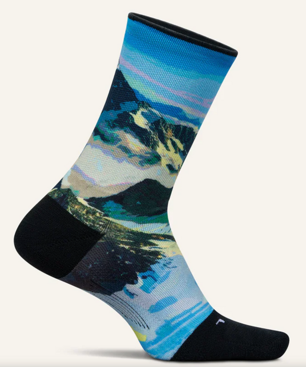 Feetures Elite Light Cushion Mini Crew -Rocky -Large