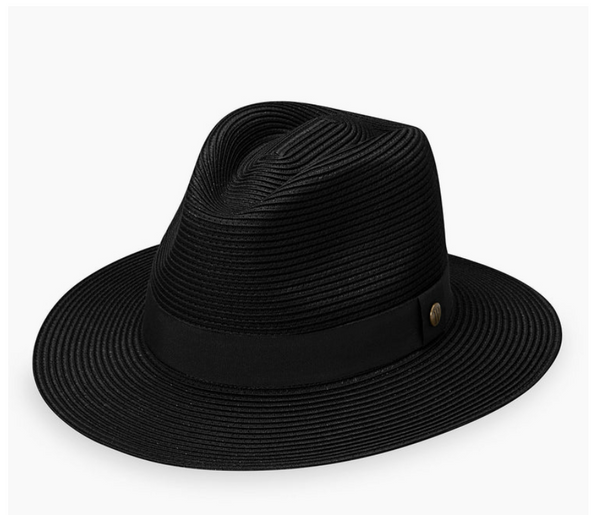 Wallaroo Men's Palm Beach Hat -Black -Large