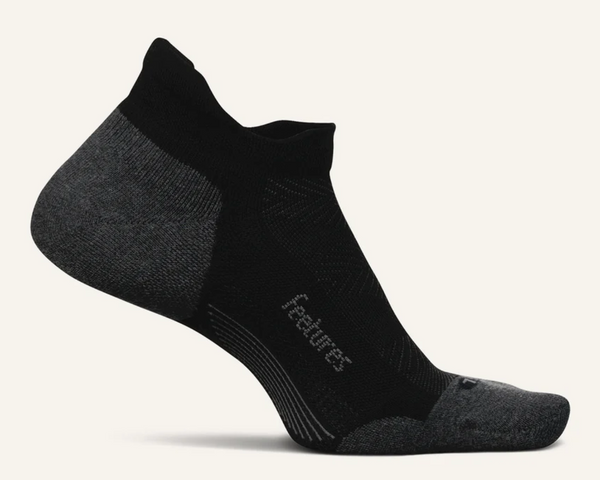 Feetures Max Cushion No Show Tab -Black - XLarge