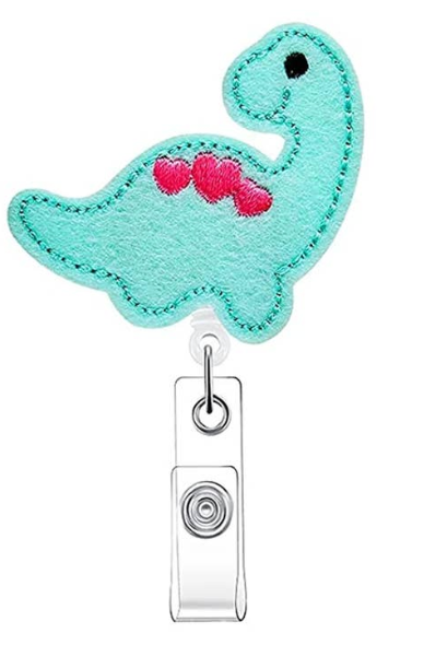 Badge Holder -Dinosaur