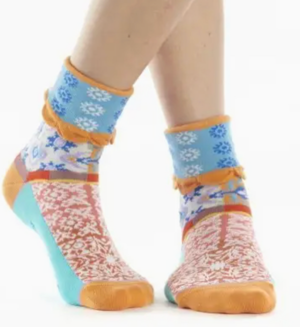 Dub Azul Reverse Sock