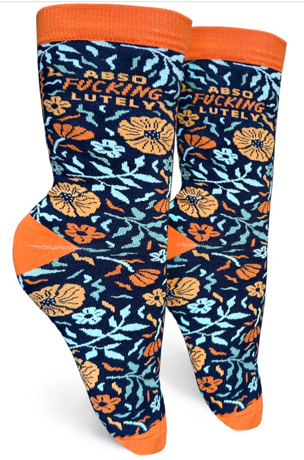 Women's AbsoFuckingLutely Crew Socks