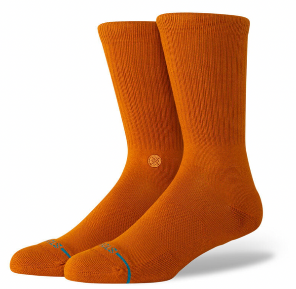 Men's Stance Icon Crew Socks -Spice - Large