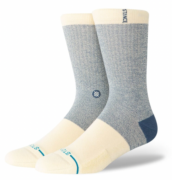 Men's Stance Horizon Crew Sock -Indigo -Large