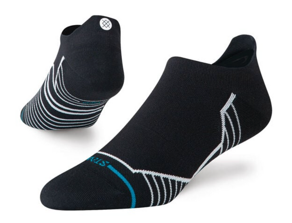 Stance Variegated UT Performance Tab Socks - Black - Large