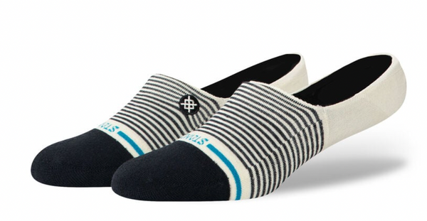 Stance Ministripe No Show Socks -Canvas -Medium