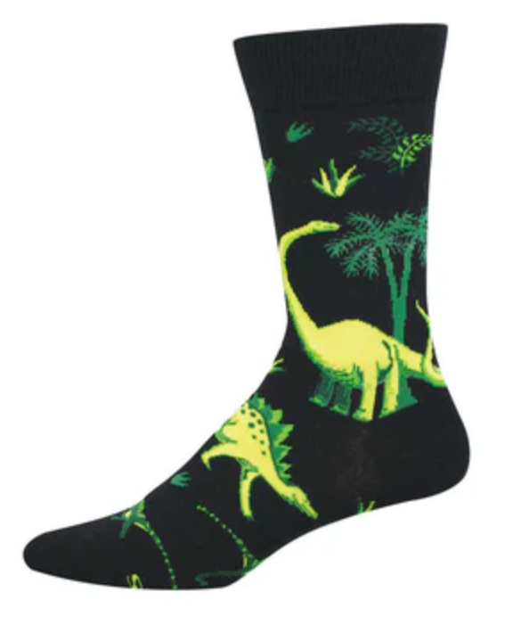 Men's Scenic Dinos Crew Sock
