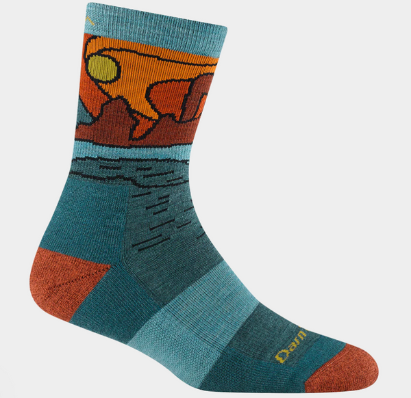 DT -Celeste Micro Crew Midweight Hiking Socks -Medium