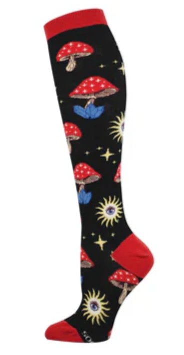 Women's Knee High Mystic Microdose - Black