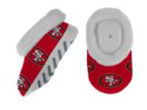 San Francisco 49ERS - Forever Far Slippers -Infant