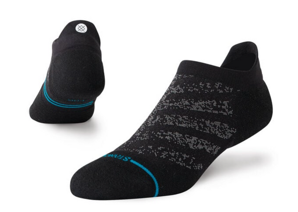 Stance Run Light Tab St Ankle Sock -Black -Small