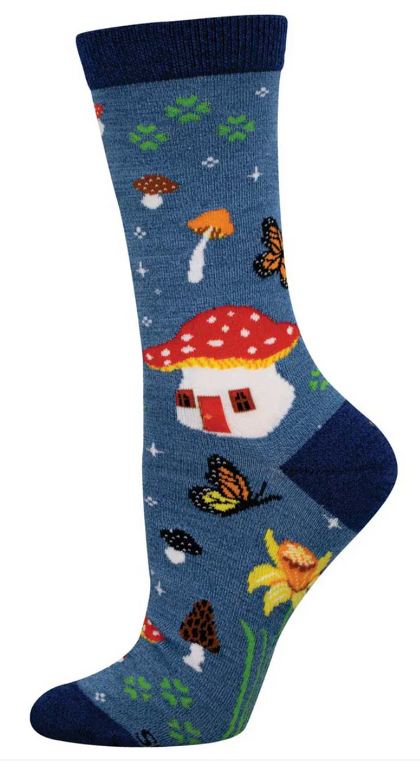 Women's Bamboo Magical Forest Crew Sock