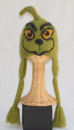 Hand Crochet Grinch Hat