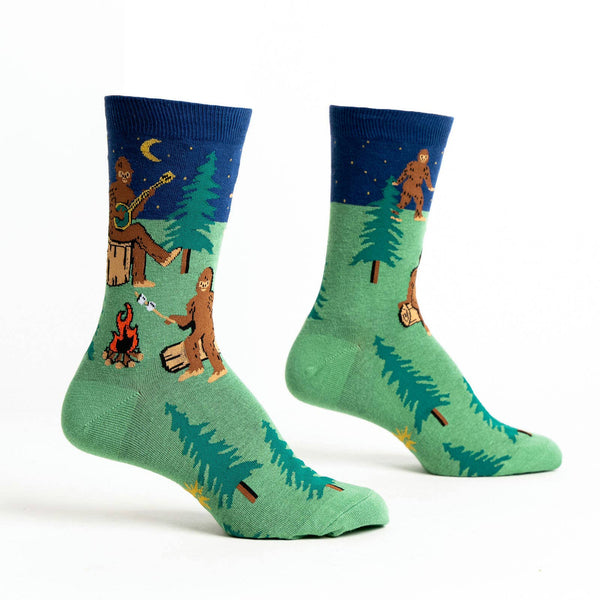 Women's Sasquatch Campout Crew Sock