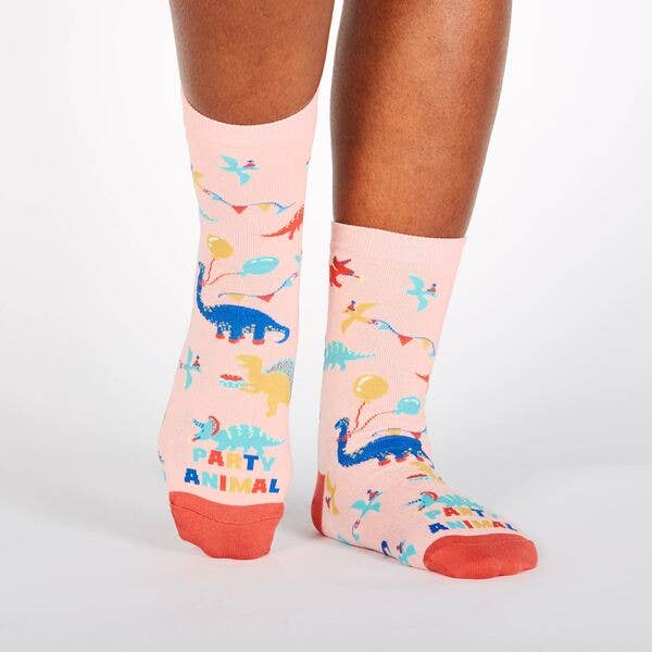 Women's Party Animal Crew Sock