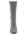 Flatknit Cashmere Crew Sock: Med Denim Heather / 9-11