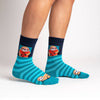 Women's Read, Sleep, Repeat Crew Sock