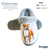 Snuggs Pit Bull Snuggs Slipper - Comfy - Pet lovers: Large