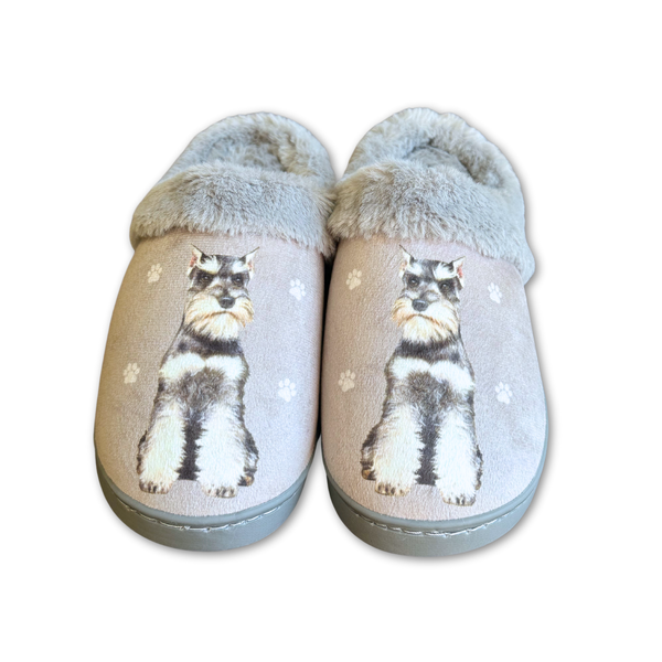 Snuggs Schnauzer Slipper - Comfy - Pet lovers: Large