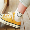 Smiley Face Assorted Ankle Sock