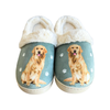 Snuggs Golden Retriever Slipper - Comfy - Pet lovers: Large